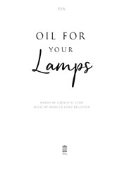 Oil For Your Lamps (SA)